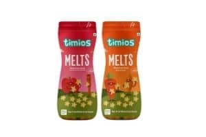 Timios Mix Flavours Melts Healthy & Natural Energy Food Product for Children 9+ Months