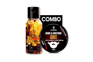 Urbangabru Combo - Beard Booster Oil and Beard Wax