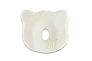 The White Willow Memory Foam Infant Baby Head Shaping Pillow