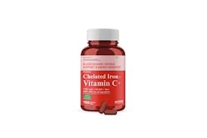 Carbamide Forte Chelated Iron with Vitamin C, B12, Folic Acid, and Zn