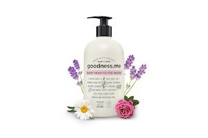 goodness.me Certified Organic Baby Head-to-Toe Face, Body Wash