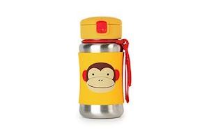 Skip Hop Baby Zoo Insulated Stainless Steel Straw Bottle