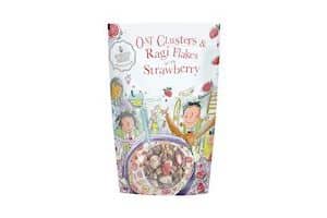 Monsoon Harvest Oats Clusters & Ragi Flakes with Strawberry