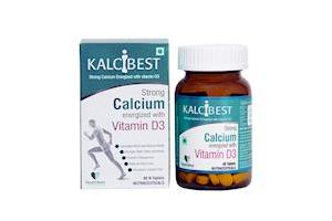 HealthBest KalciBest Calcium & Vitamin D3 Tablets
