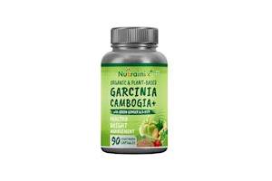 Nutrainix Organic Garcinia Cambogia+ with Green Ginger & 5-HTP