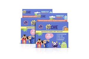 AYA PAPAYA Ouchie Monster Print Mosquito Repellent Patches