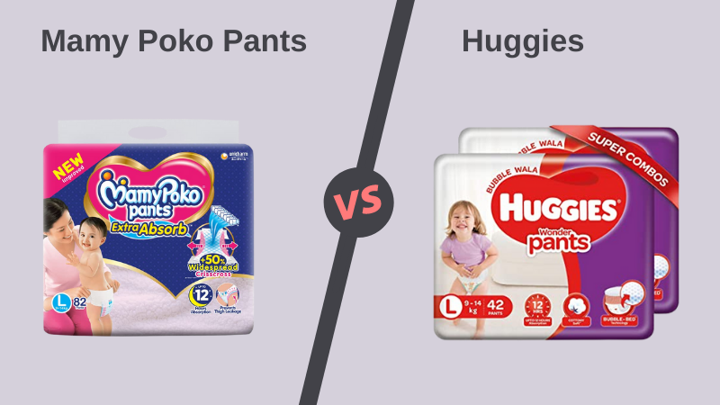 Mamy Poko Pants and Huggies Diapers