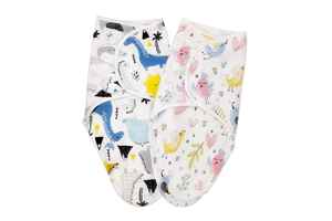 A Baby cherry- baby Swaddle Wrap - Pack of 2