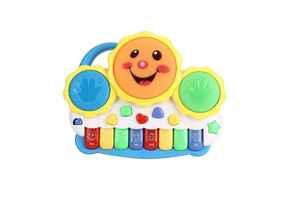 Cable World Drum Keyboard Musical Toys