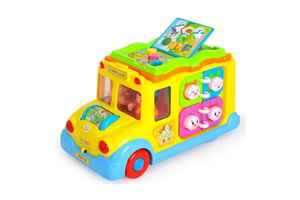 Kiditos Baby Intellectual School Bus Activity Toy