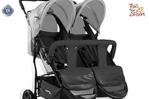Asalvo Spain Double Dinamic Anthracite Stroller